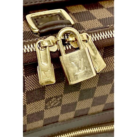 Louis Vuitton Pegase Legere Suitcase Checker Damier Ebene Unisex Bag 🎁 A+ - Picture 16 of 16